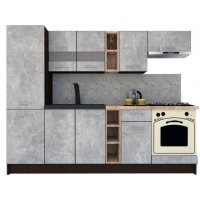 Bucatarie MARINA NEW 250 B Wenge / Decor 4298